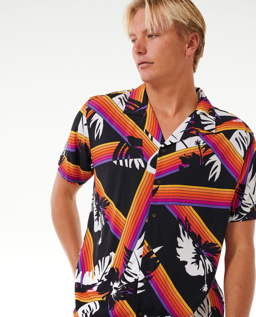 surf revival hoffman t-shirt met korte mouwen