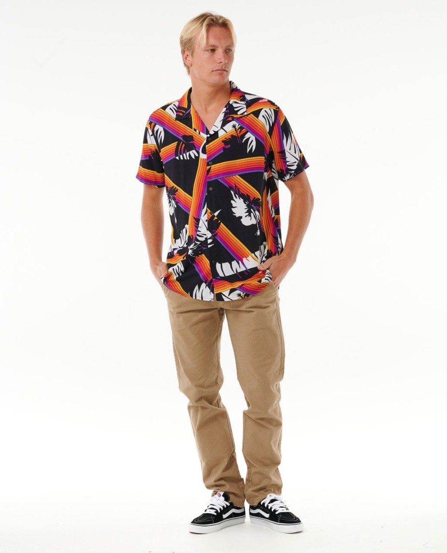 surf revival hoffman t-shirt met korte mouwen