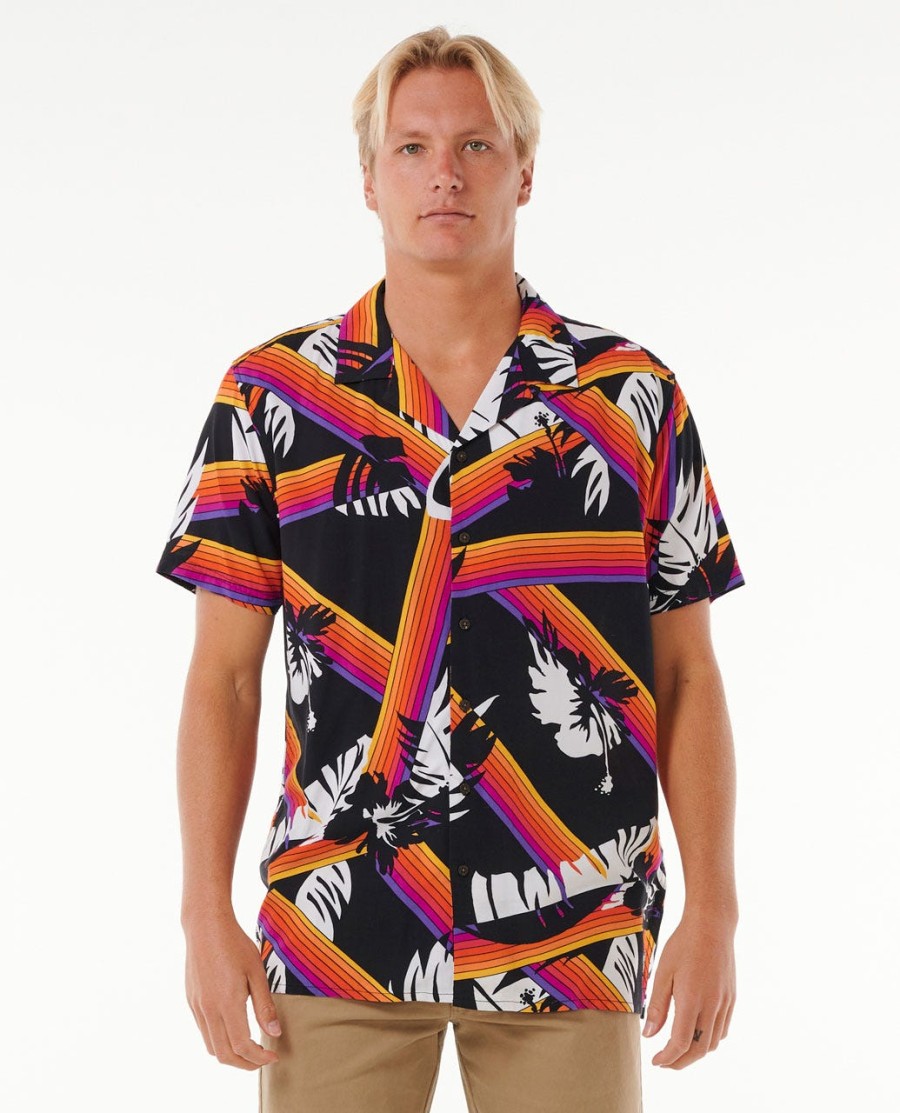 surf revival hoffman t-shirt met korte mouwen