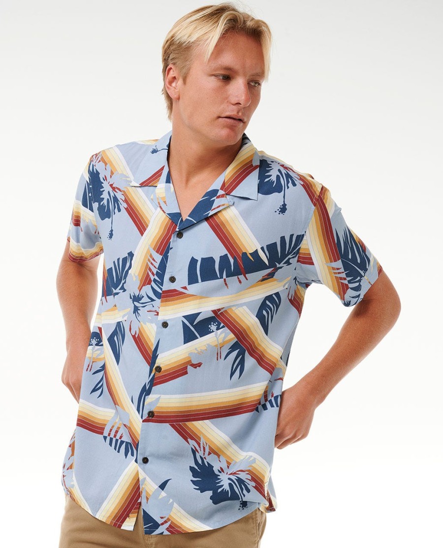 surf revival hoffman t-shirt met korte mouwen