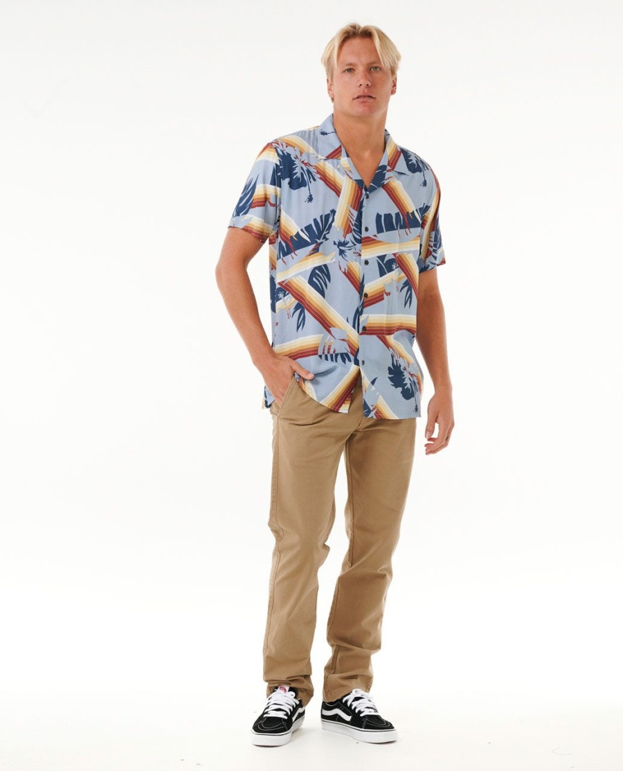 surf revival hoffman t-shirt met korte mouwen