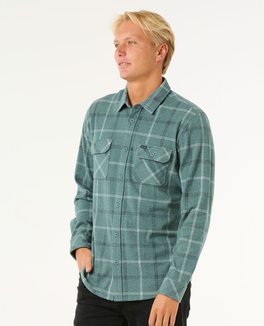 geruit shirt met lange mouwen
