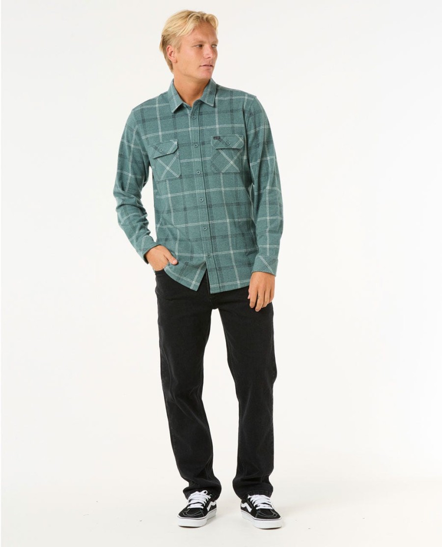 geruit shirt met lange mouwen