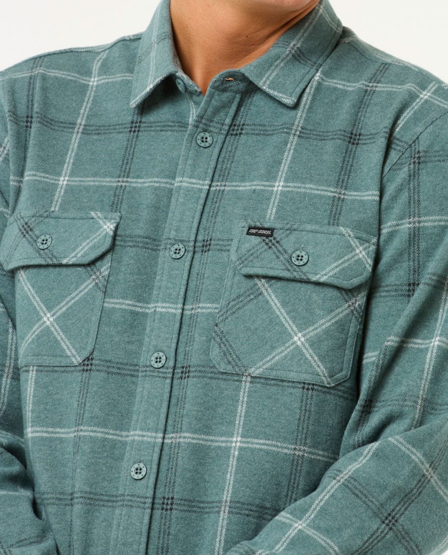 geruit shirt met lange mouwen