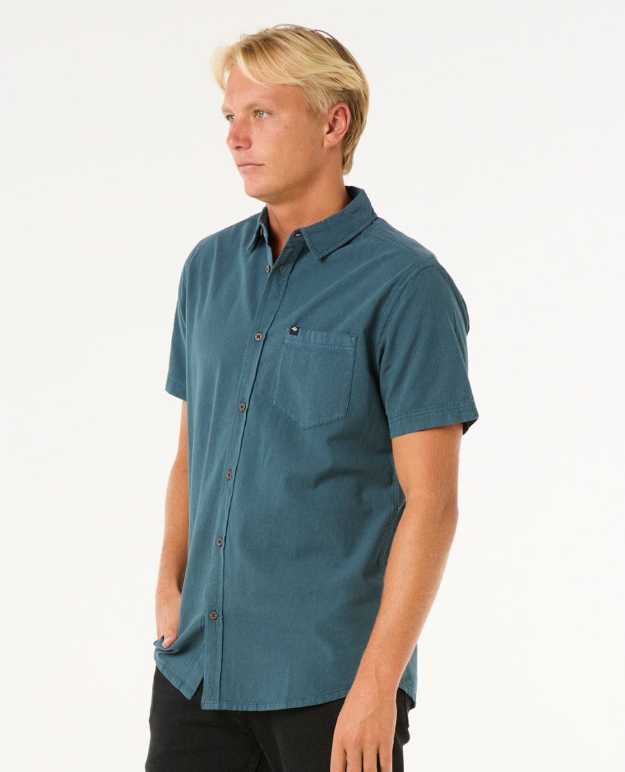 klassiek surfshirt met korte mouwen
