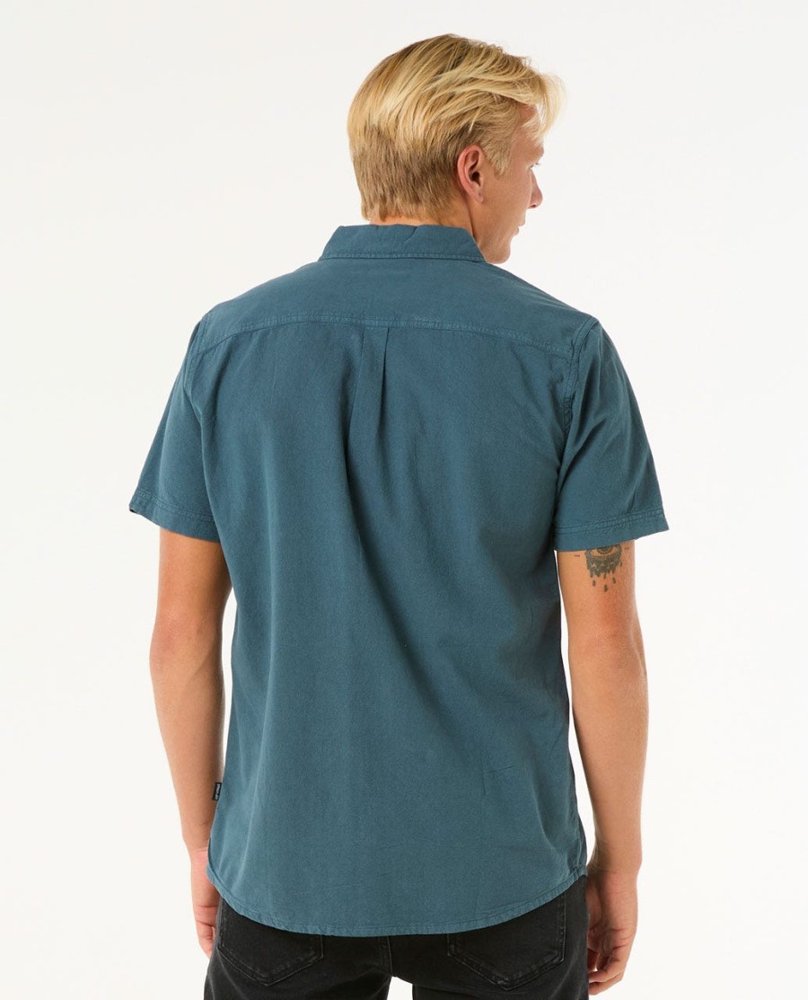 klassiek surfshirt met korte mouwen