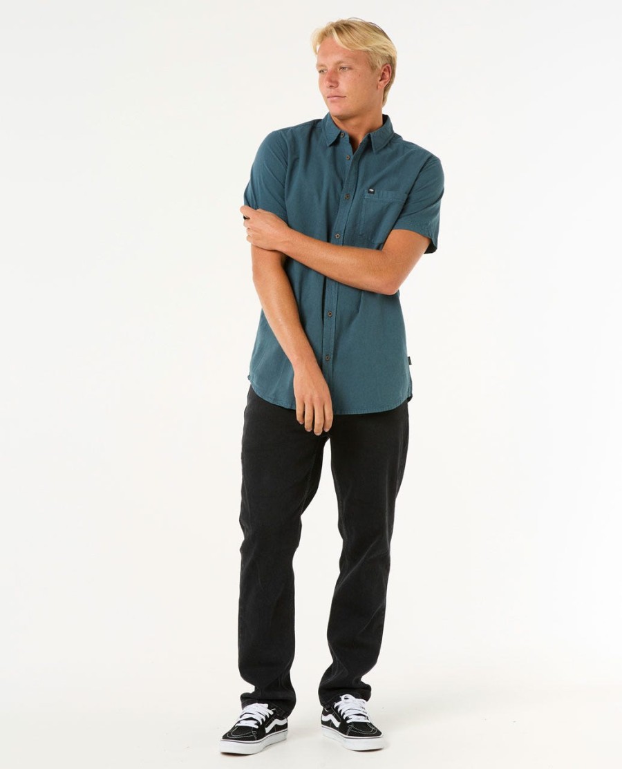 klassiek surfshirt met korte mouwen