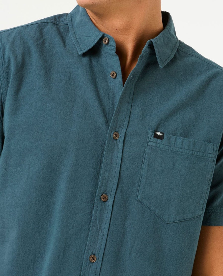 klassiek surfshirt met korte mouwen