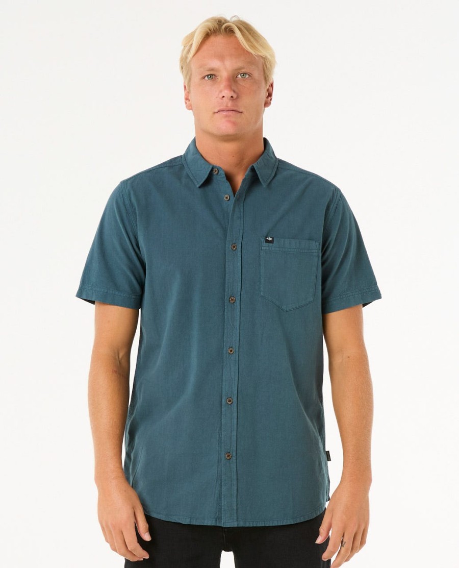 klassiek surfshirt met korte mouwen