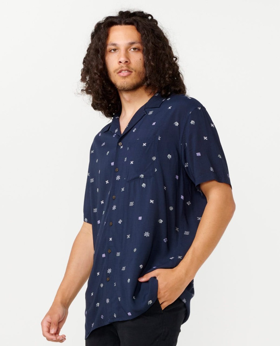 hoffman micro t-shirt met korte mouwen