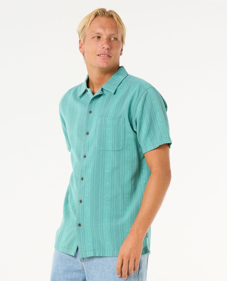 raw energy gestreept shirt met korte mouwen