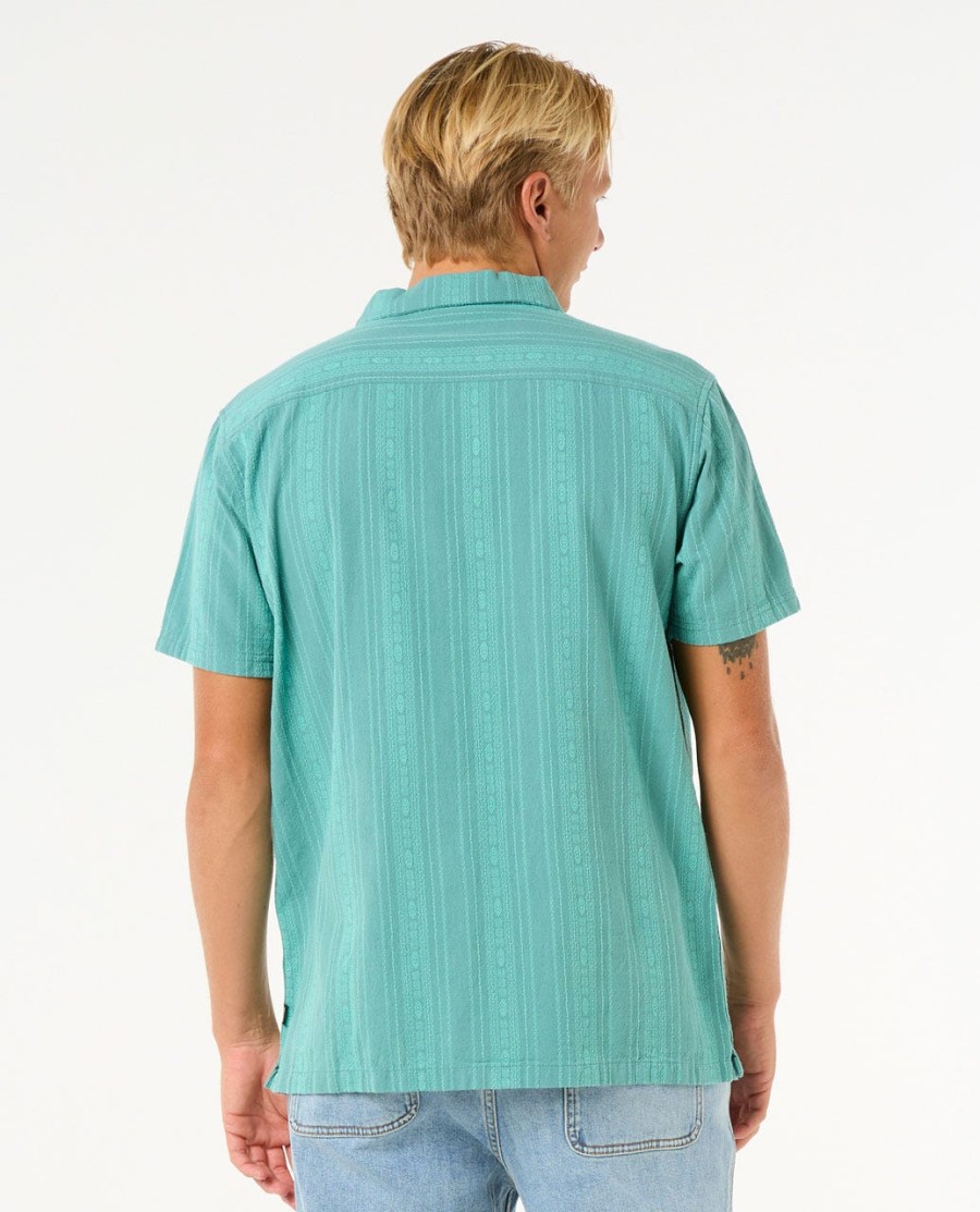 raw energy gestreept shirt met korte mouwen