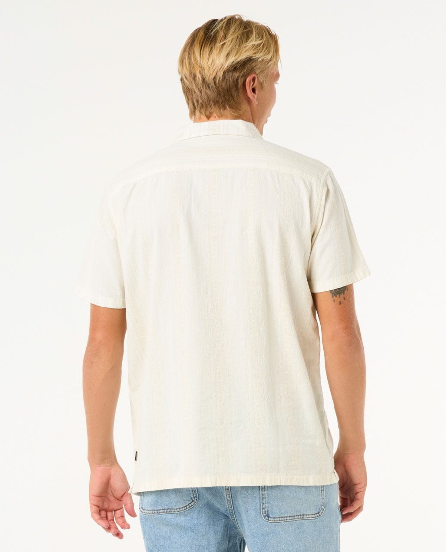 raw energy gestreept shirt met korte mouwen