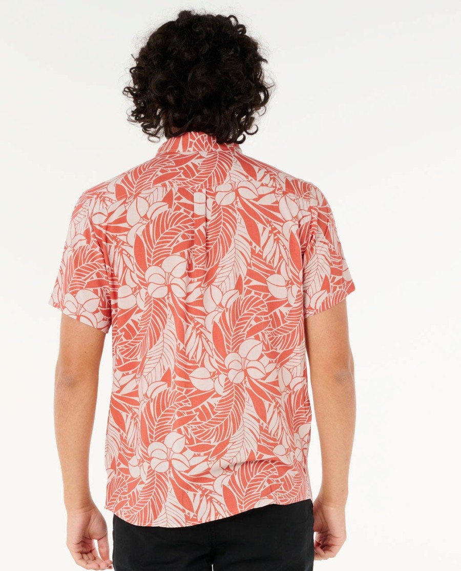 fun times bloemenprint shirt met korte mouwen