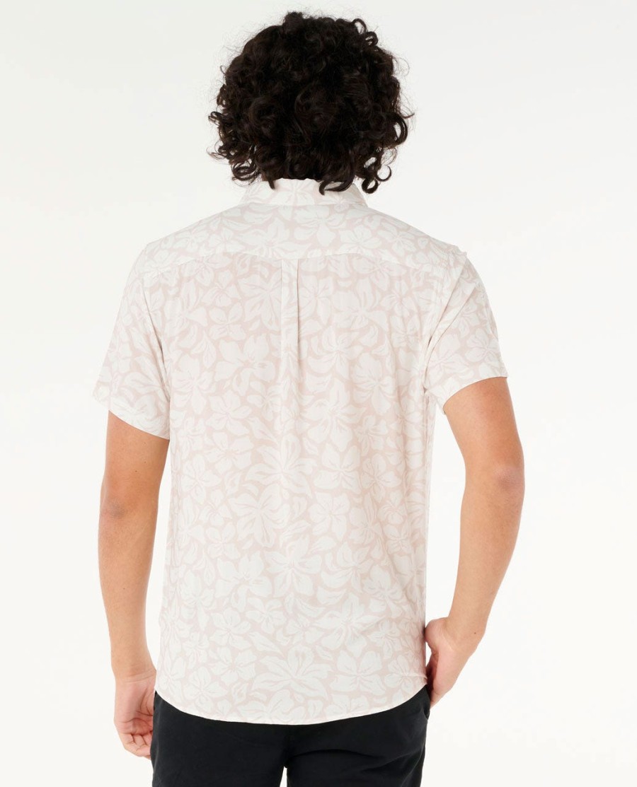 fun times bloemenprint shirt met korte mouwen