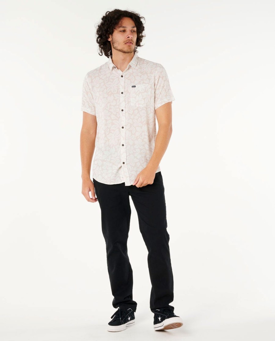 fun times bloemenprint shirt met korte mouwen