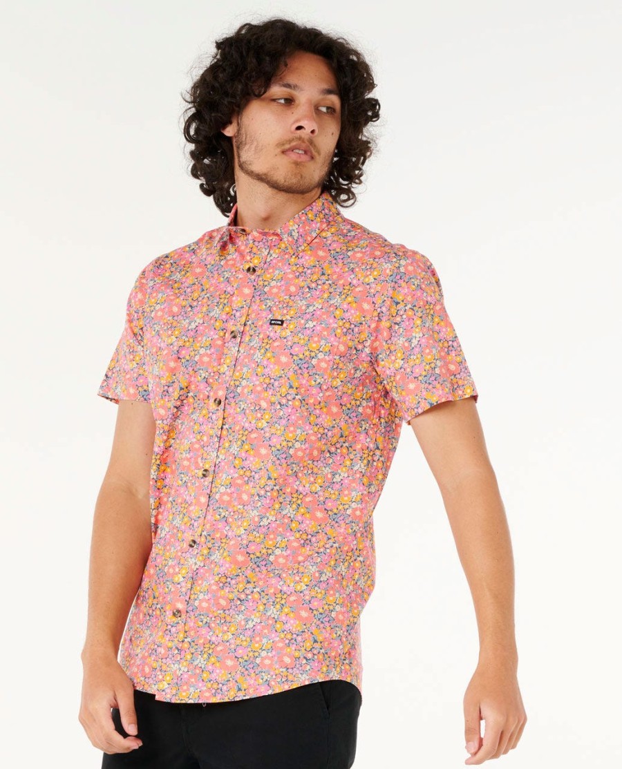 fun times ditsy t-shirt met korte mouwen