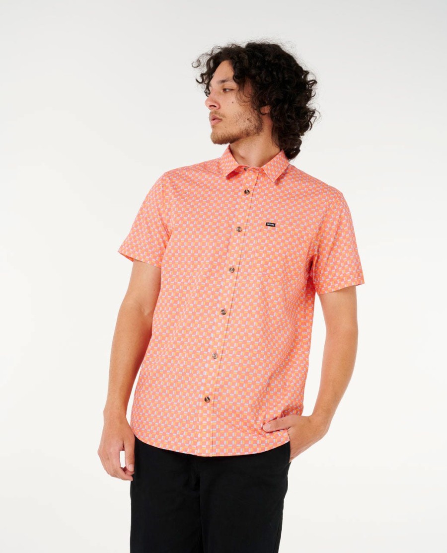 fun times ditsy t-shirt met korte mouwen