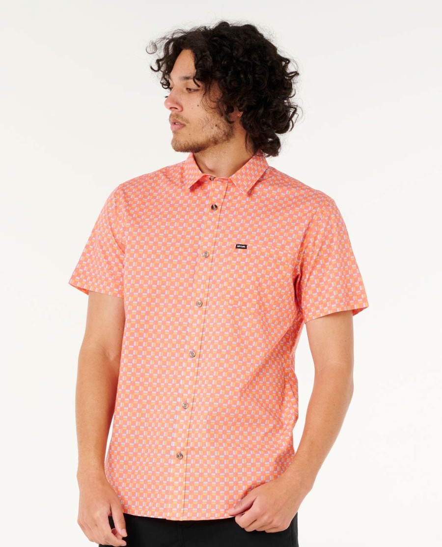 fun times ditsy t-shirt met korte mouwen