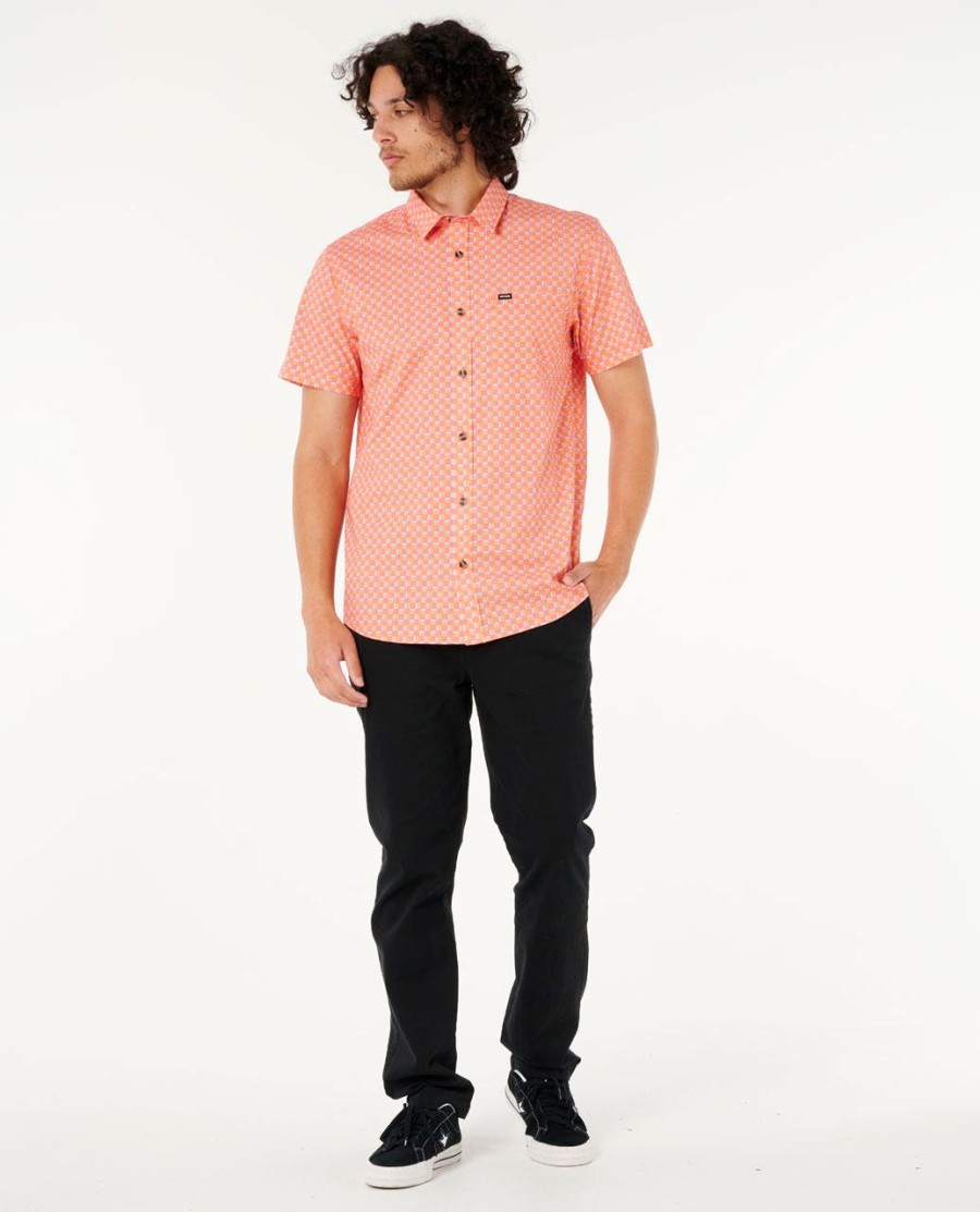 fun times ditsy t-shirt met korte mouwen