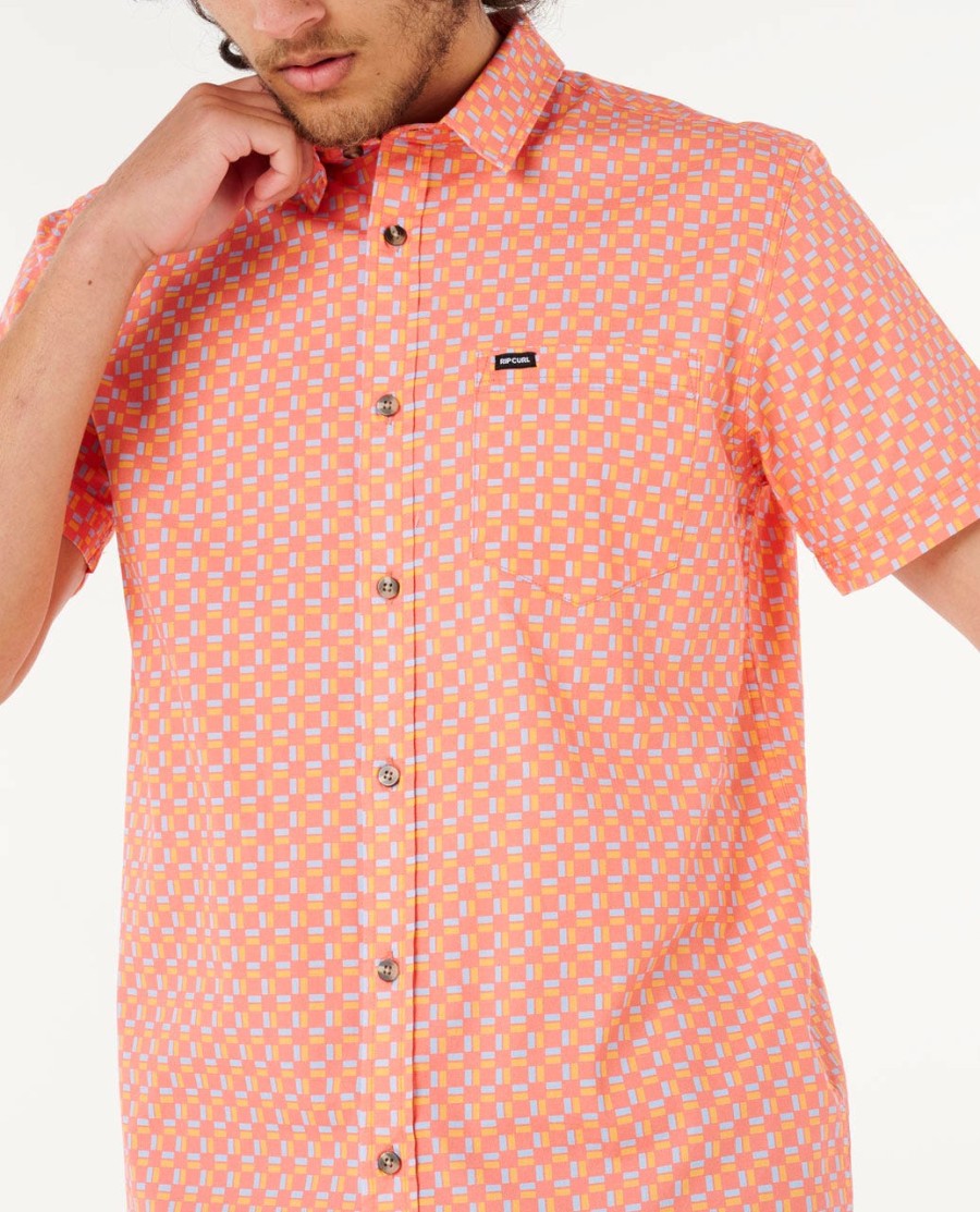 fun times ditsy t-shirt met korte mouwen