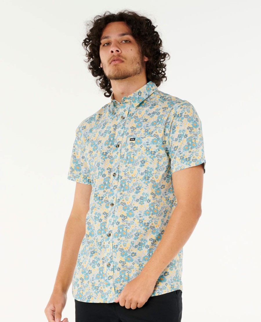 fun times ditsy t-shirt met korte mouwen