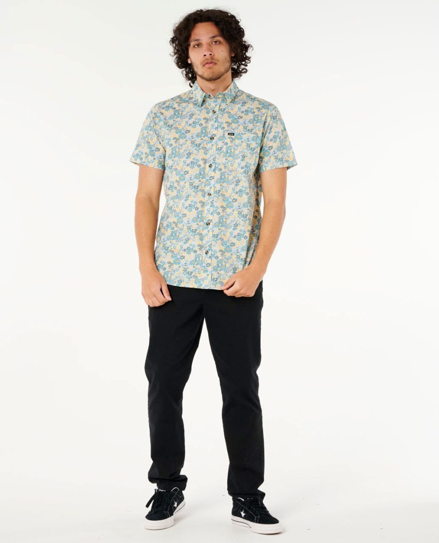 fun times ditsy t-shirt met korte mouwen