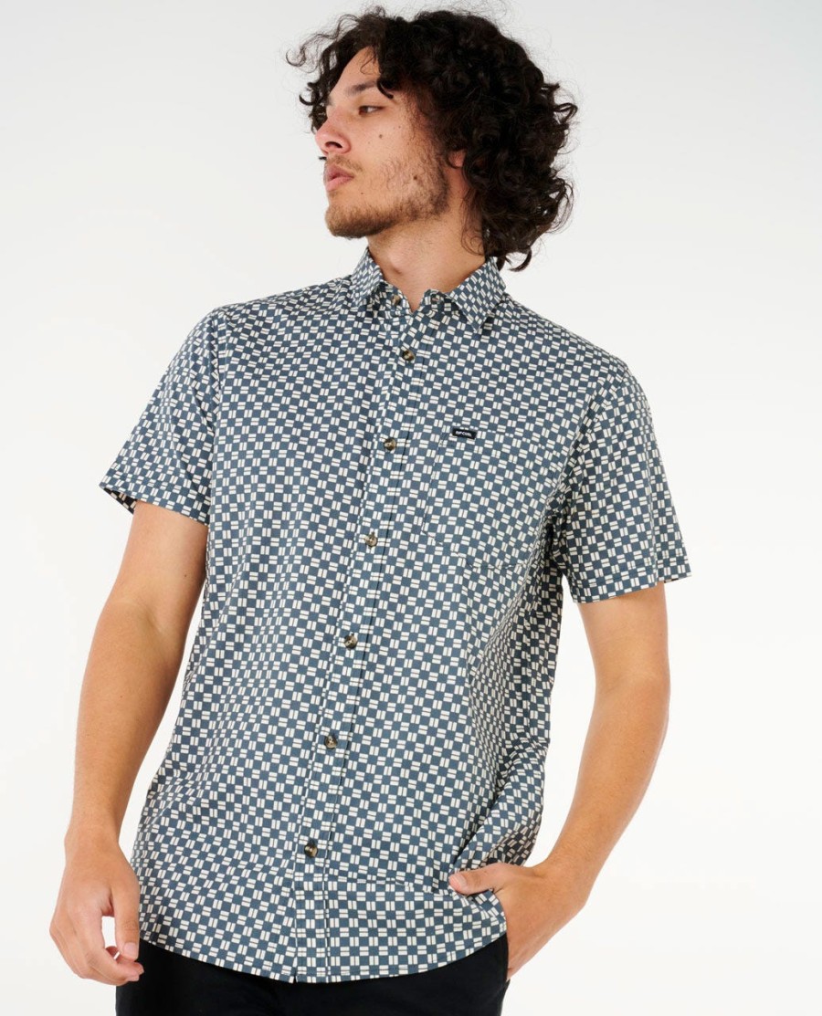 fun times ditsy t-shirt met korte mouwen