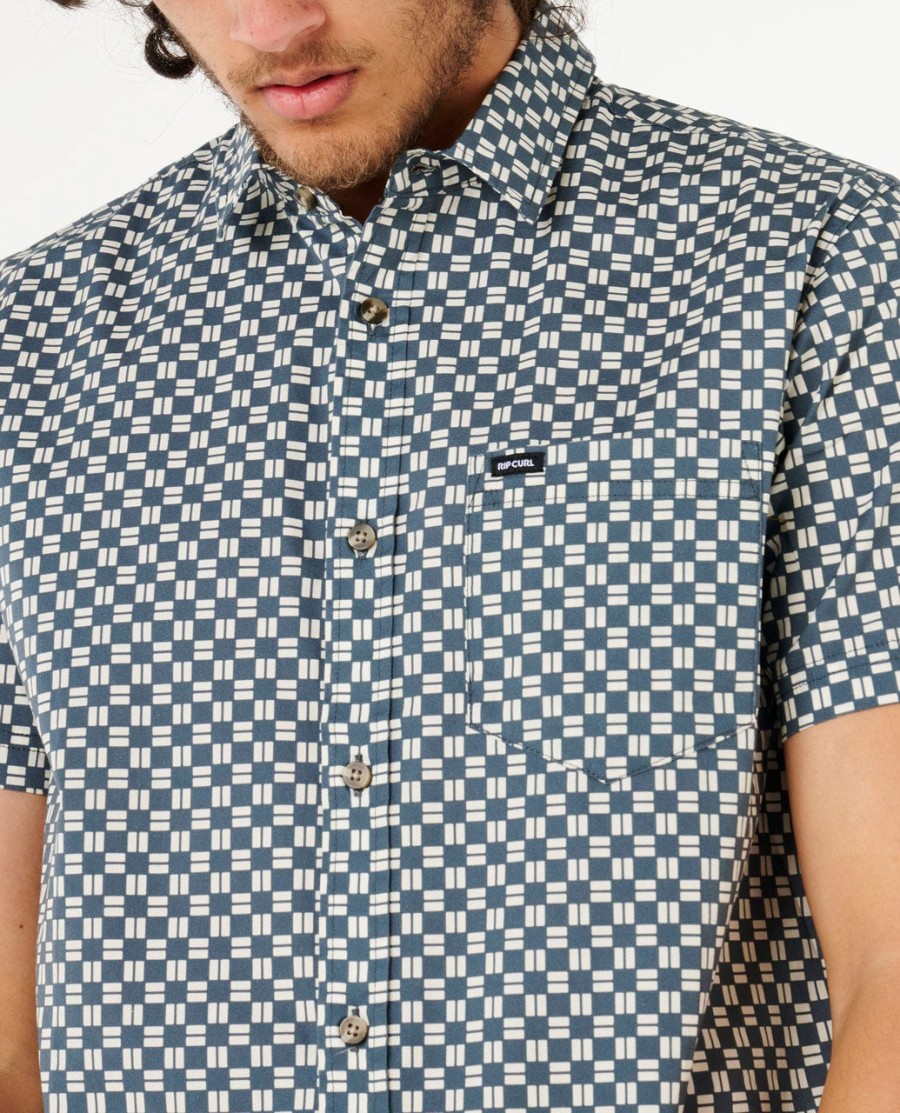 fun times ditsy t-shirt met korte mouwen