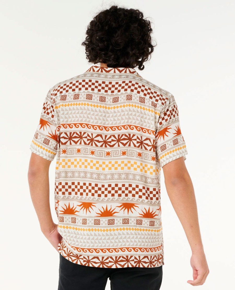 fun times gestreept shirt met korte mouwen