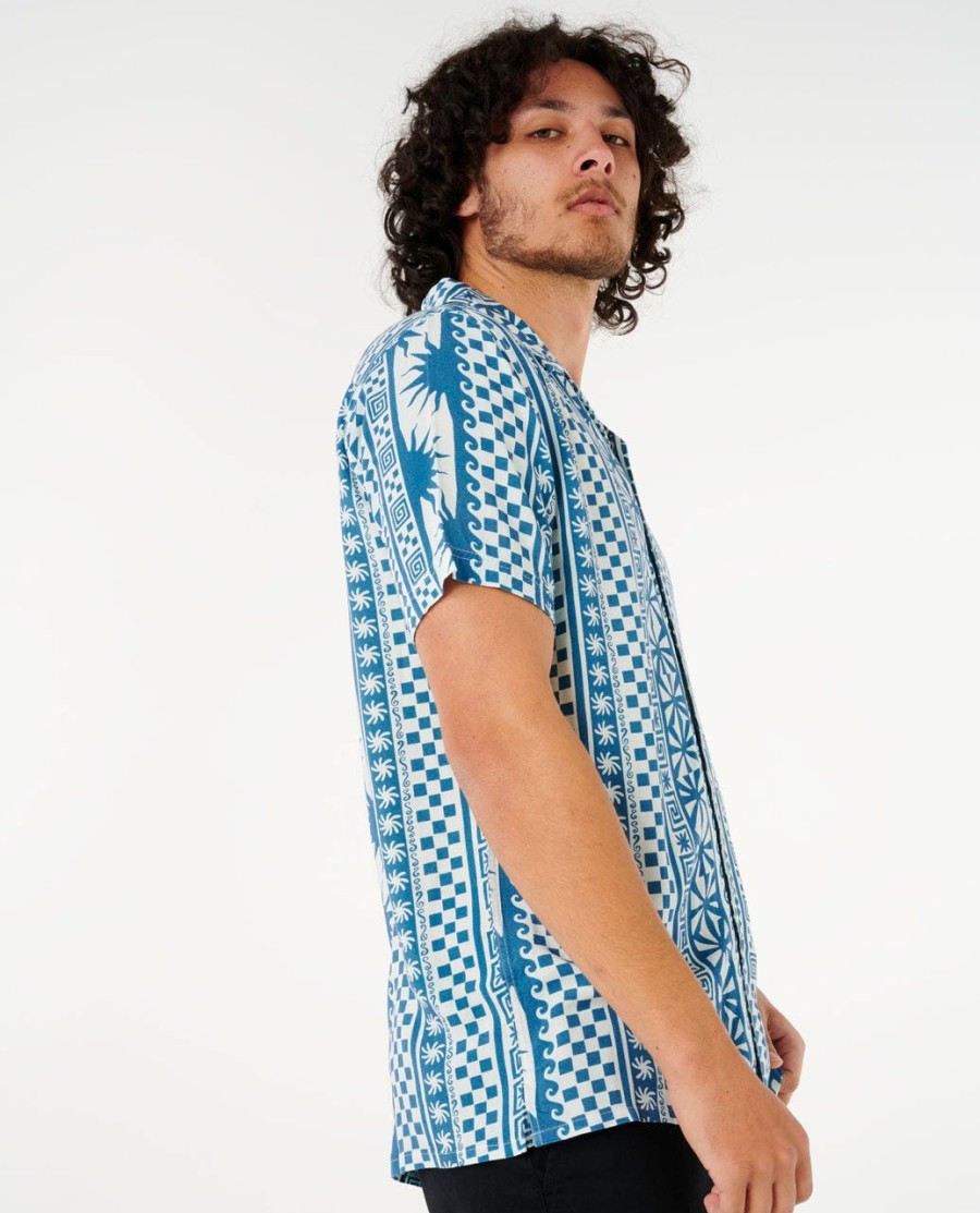 fun times gestreept shirt met korte mouwen