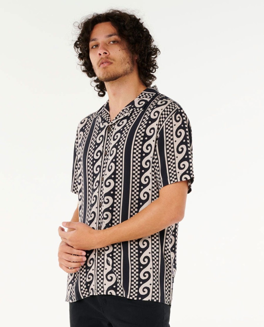 fun times gestreept shirt met korte mouwen
