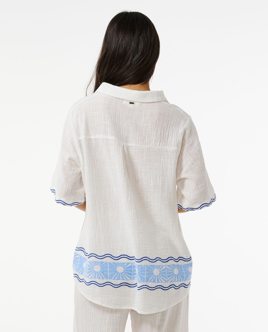 santorini sun bedrukt shirt