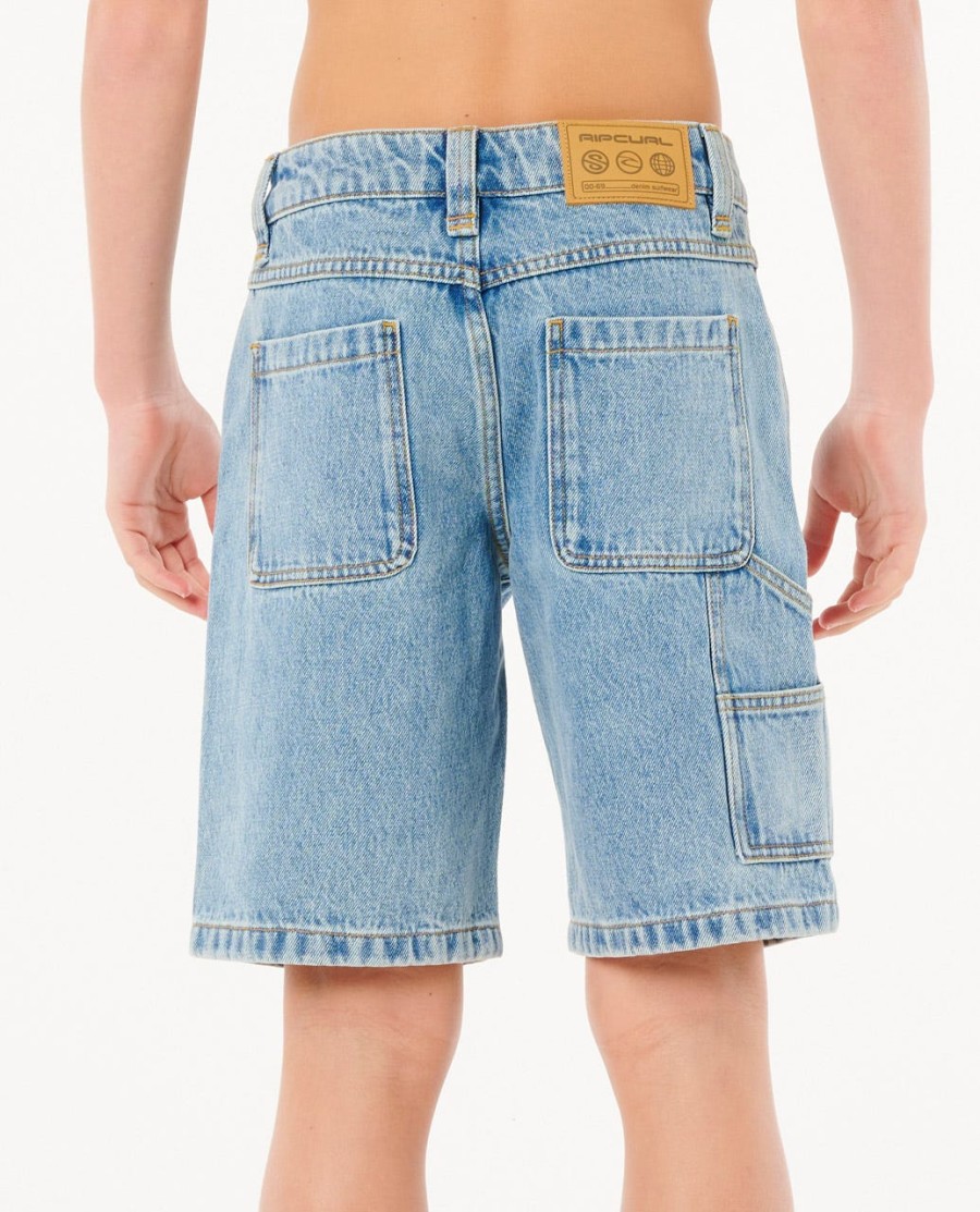 hyped up 20 denim walkshort - kinderen 8-16 jaar