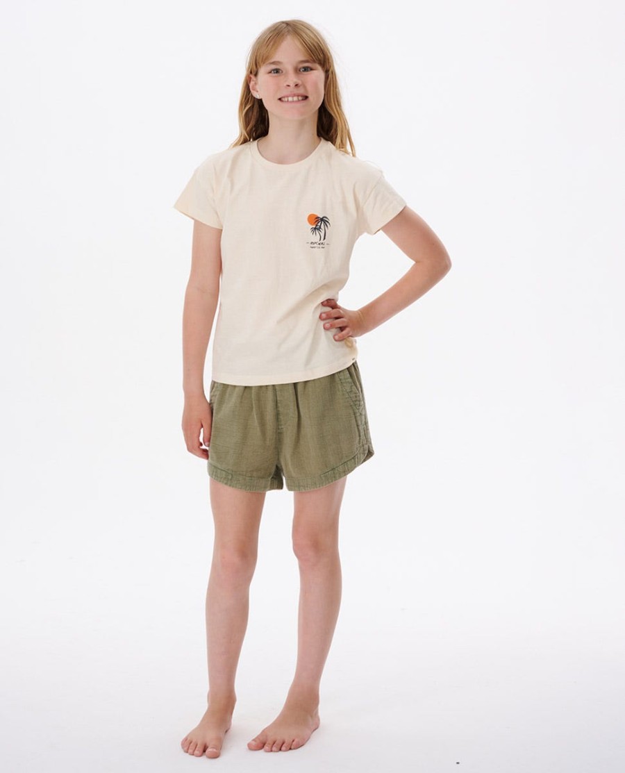 klassieke surfshort van 3 inch - meisjes 8-14 jaar