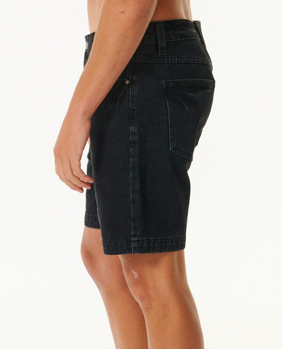 klassieke surf denim walkshort van 18 inch