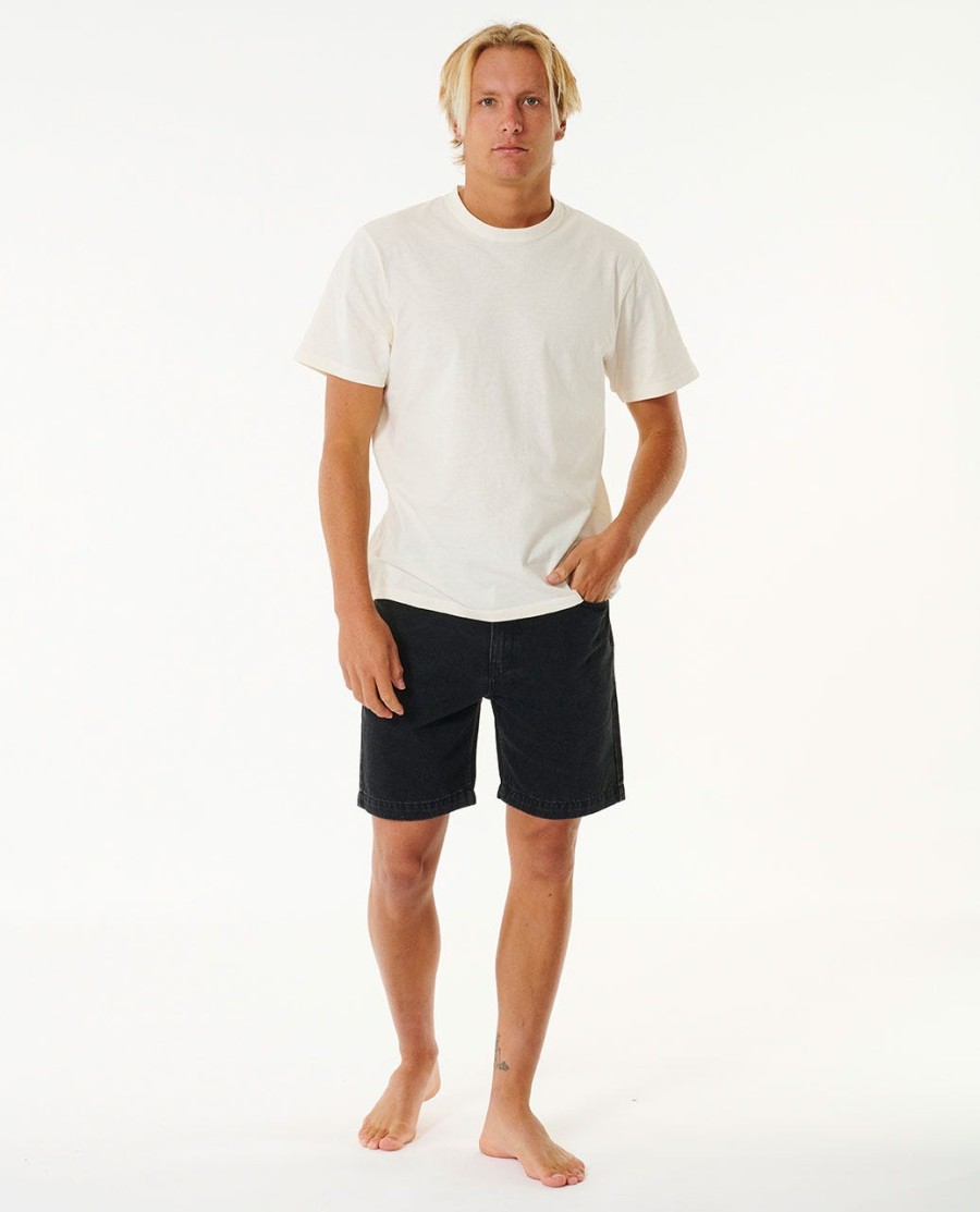 klassieke surf denim walkshort van 18 inch