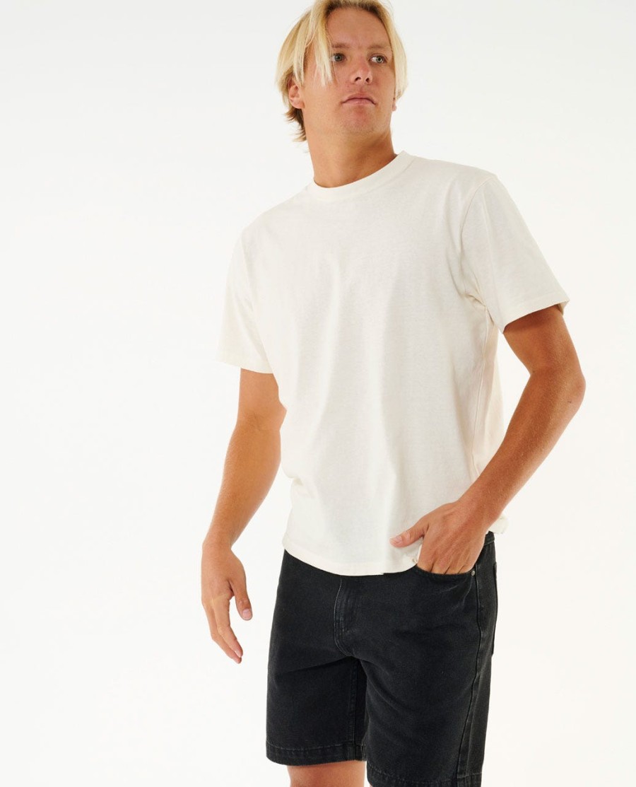 klassieke surf denim walkshort van 18 inch