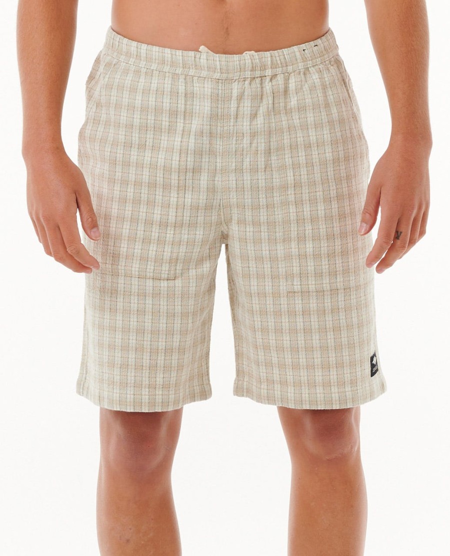 klassieke surfplank 20 check walkshort