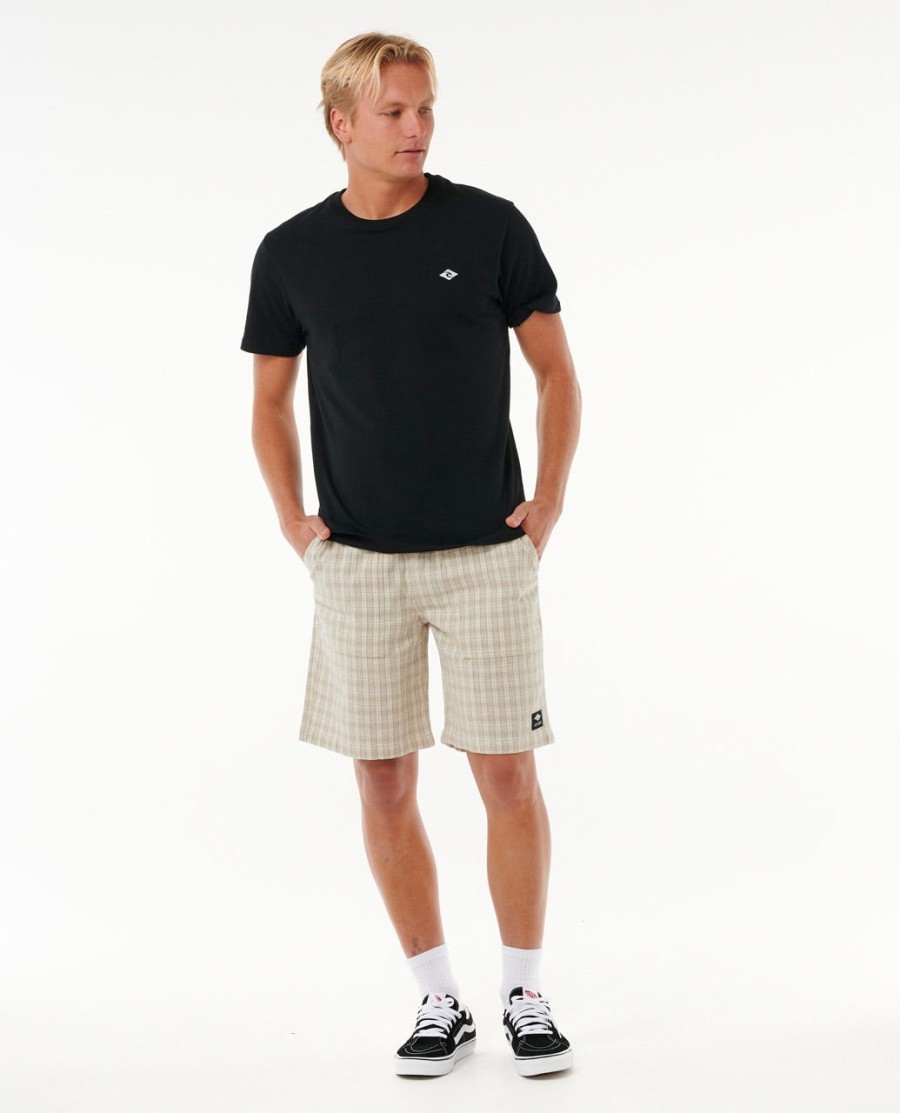 klassieke surfplank 20 check walkshort