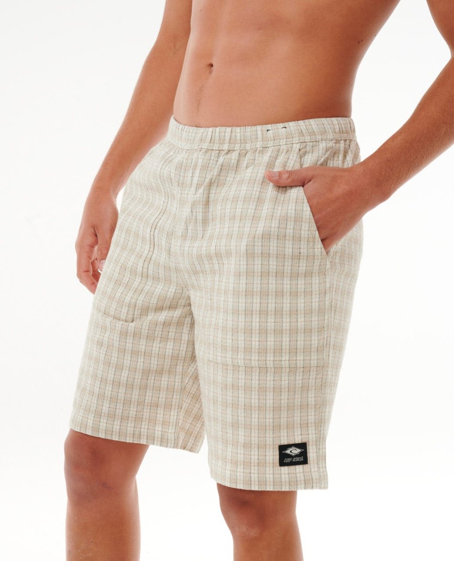 klassieke surfplank 20 check walkshort