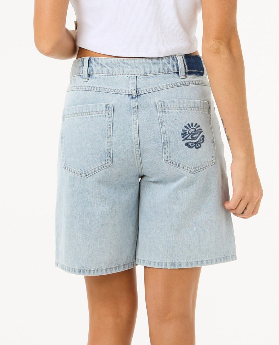 las dalias ontspannen denimshort