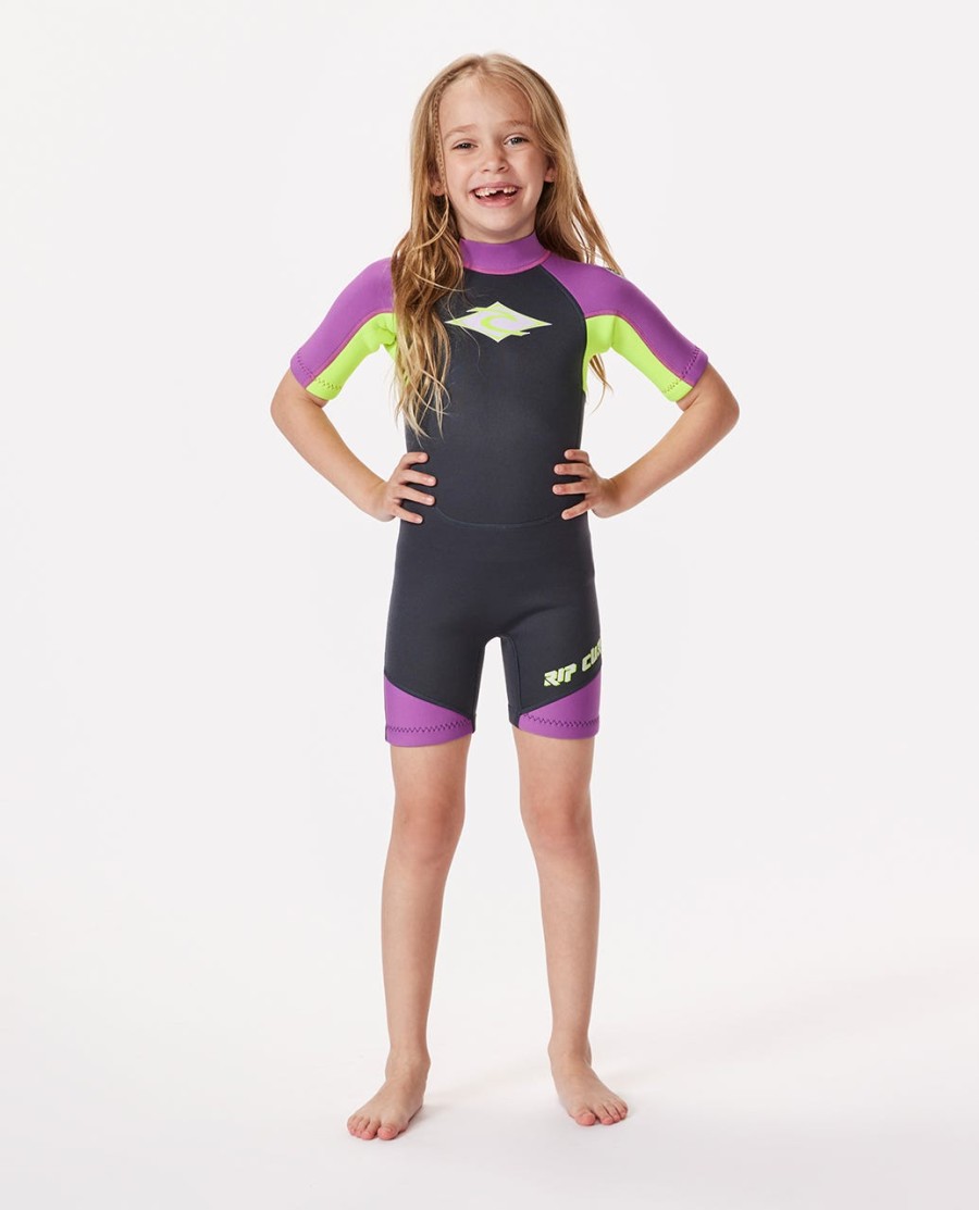 groms omega back zip springsuit wetsuit