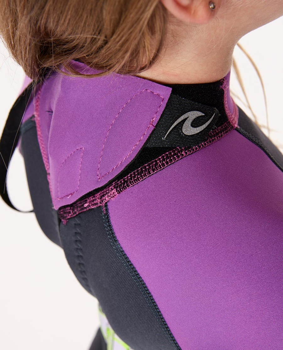 groms omega back zip springsuit wetsuit