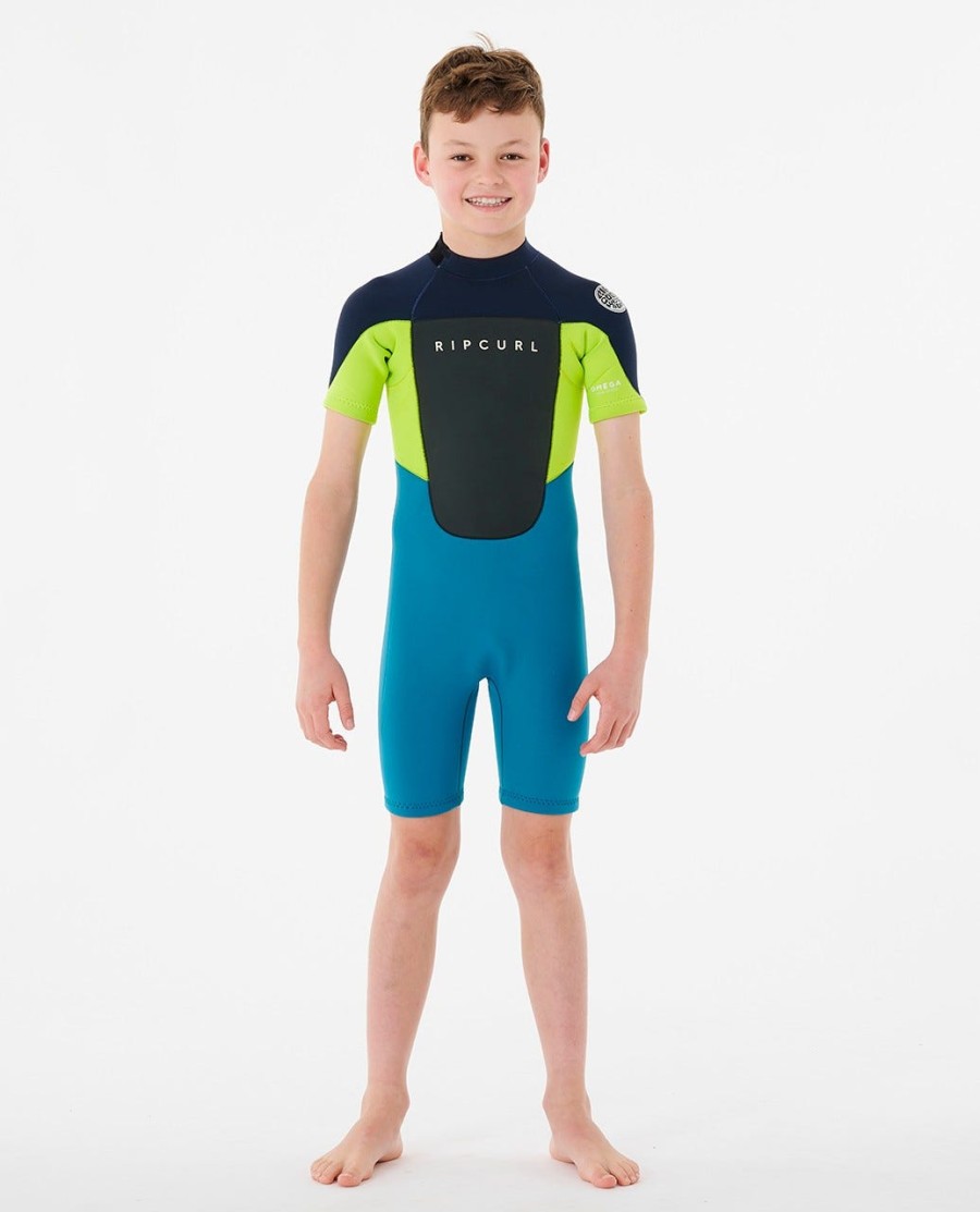 junior omega springsuit met ritssluiting op de rug