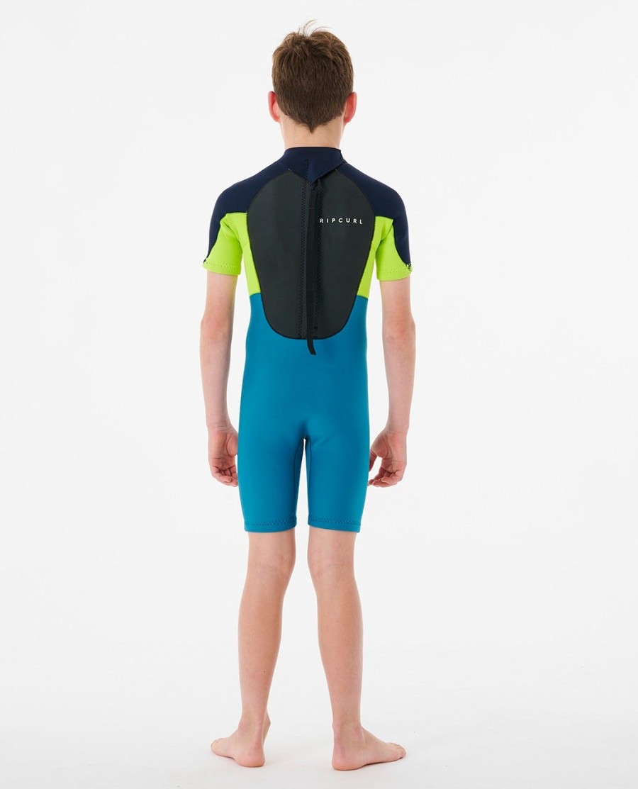 junior omega springsuit met ritssluiting op de rug