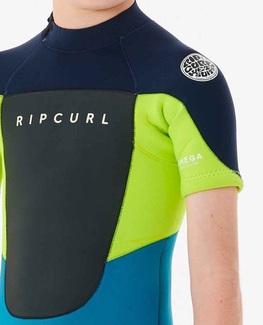junior omega springsuit met ritssluiting op de rug