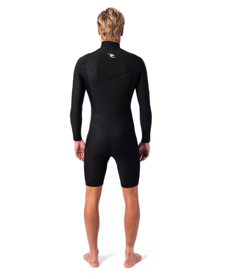 dawn patrol wetsuit met lange mouwen en 22 borstrits