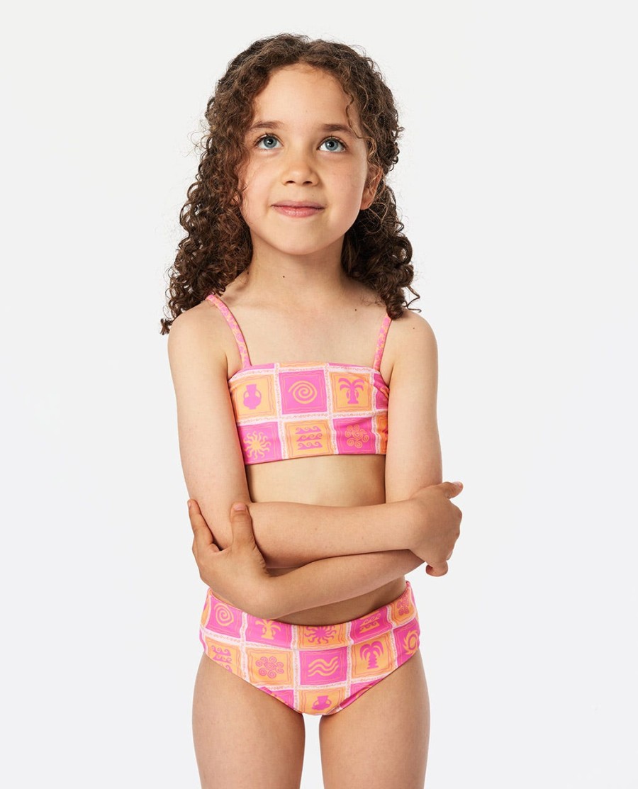 sun dream omkeerbare bikini - meisjes 1-8 jaar