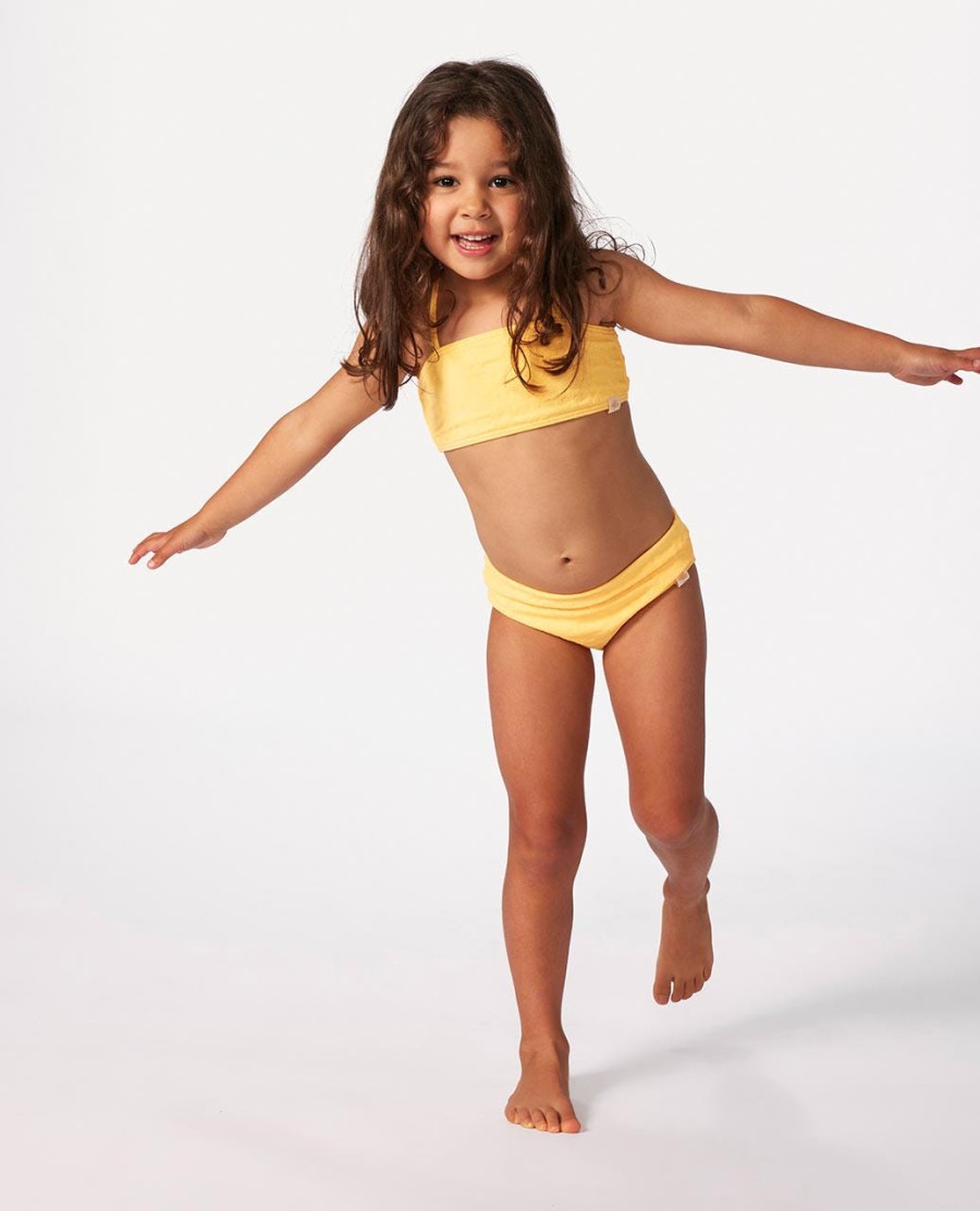 regenboogkleurige badstof bikini - meisjes 1-8 jaar